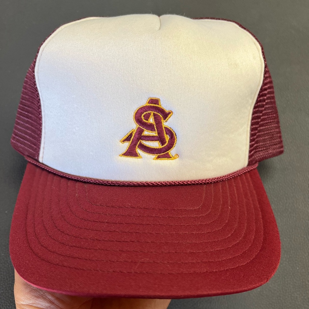 Vintage 90s Arizona State Sun Devils Mesh Hat